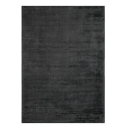 Charcoal Plain Handmade Modern Shaggy Easy To Clean Rug For Dining Room-100Cm X 150Cm - thumbnail 6