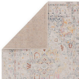 Traditional Persian Abstract Bordered Floral Easy To Clean Rug For Dining Room-160Cm X 230Cm - thumbnail 3