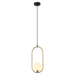 Luminosa Lighting Luminosa Lupus Modern 1 Light Globe Pendant Ceiling Light, G9 - thumbnail 1