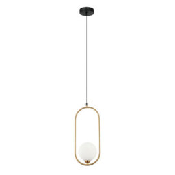 Luminosa Lighting Luminosa Lupus Modern 1 Light Globe Pendant Ceiling Light, G9 - thumbnail 2