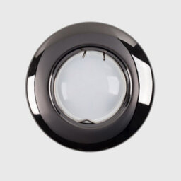 Valuelights Downlight Fixed Black Chrome Ceiling Light Fitting Single Pack - thumbnail 5