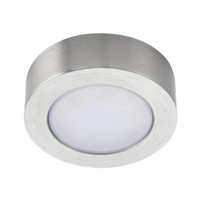 Bright Source 2.5W Led Cct Circular Satin Steel Cabinet Light - image 1