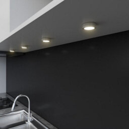 Bright Source 2.5W Led Cct Circular Satin Steel Cabinet Light - thumbnail 4