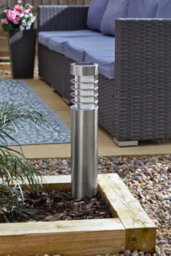 Smart Garden Orion Stainless Steel Solar Stake Bollard Post Light Super Bright - thumbnail 2