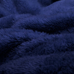 Snug Rug Blanket Luxury Sherpa Fleece Sofa Tv Throw Gift Blankets 127X178Cm - Navy - thumbnail 6