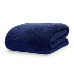 Snug Rug Blanket Luxury Sherpa Fleece Sofa Tv Throw Gift Blankets 127X178Cm - Navy - thumbnail 5