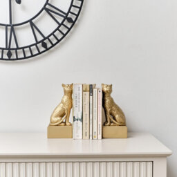 Melody Maison Gold Sitting Leopard Bookends - 20Cm - thumbnail 7