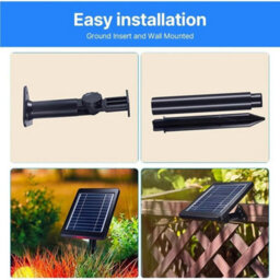 6 In 1 Colourful Led Solar Light Rgb Changing Submersible Lamp Underwater Garden Pool Pond Lights - thumbnail 3