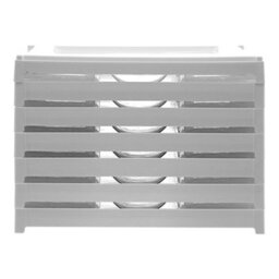 Thehotsale 6-Tier Foldable Angel White Shoes Box Plastic Shoes Box Assembly Required - thumbnail 8
