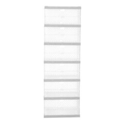 Thehotsale 6-Tier Foldable Angel White Shoes Box Plastic Shoes Box Assembly Required - thumbnail 4