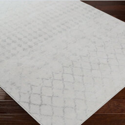 Livabliss Roma-Geometric Off-White Grey Living Dining Bedroom Rug 160 X 215 Cm Easy Care, Non Shedding - thumbnail 6