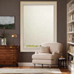Lister Cartwright Blackout Plain Roller Blinds Windows Blind Child Safety Included (Beige, 60 Cm Width X 160 Cm Drop) - thumbnail 3