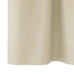 Berkfield Blackout Curtains With Hanging Loops 2 Pcs Cream Velvet - thumbnail 5