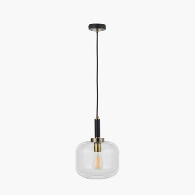 Pacific Lifestyle Minimalist Industrial Glass Pendant Light - image 1