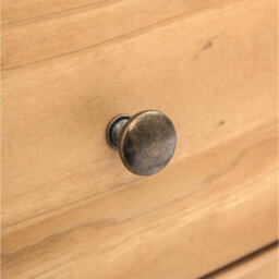 Cabinet Bits Lugo 4 Drawer Chest Of Drawers Brass Knob - thumbnail 7