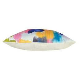 Evans Lichfield Aquarelle Brushstrokes Abstract Hand-Painted Watercolour Printed Polyester Filled Cushion - thumbnail 3