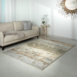 Modern Easy To Clean Abstract Optical/ (3D) Rug For Dining Room Bedroom And Living Room-200Cm X 290Cm - thumbnail 6