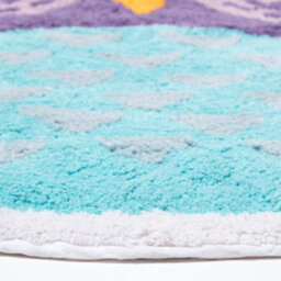 Homescapes Cotton Tufted Owl Kids Rug - thumbnail 3