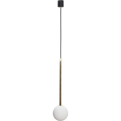 Luminosa Lighting Luminosa Ali Slim Pendant Ceiling Light, Gold, 1X G9