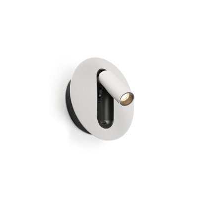 Luminosa Lighting Luminosa Timit Usb C Reading Wall Light Matt White 2700K - image 1