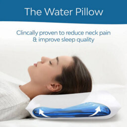 Mediflow Waterbase™ Fibre Pillow Adjustable Firmness For Better Sleep And Neck Pain Relief - thumbnail 4