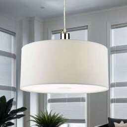 Pagazzi Lighting Pagazzi Matilda White Easy Fit Pendant Shade - thumbnail 1
