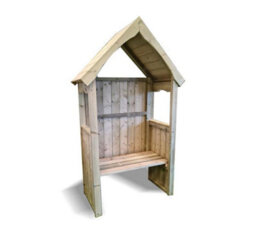 Churnet Valley Garden Furniture Ltd Churnet Valley Garden Furniture Poppy Arbour - thumbnail 1