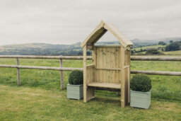 Churnet Valley Garden Furniture Ltd Churnet Valley Garden Furniture Poppy Arbour - thumbnail 5