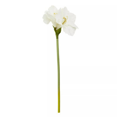 Orsina Fiori Amaryllis Stem - 72Cm Ivory, Graceful Faux Flower With Soft Ivory Petals And Realistic Finish, Adds - image 1