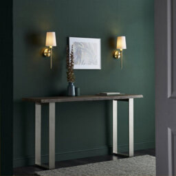 Luminosa Lighting Luminosa Florence Wall Lamp Satin Brass Plate & Vintage White Fabric - thumbnail 4