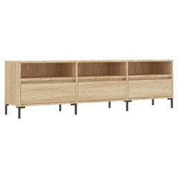 Berkfield Tv Cabinet Sonoma Oak 150X30X44.5 Cm Engineered Wood - thumbnail 2