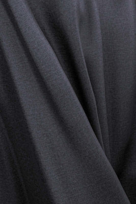 Bricoflor Blackout Curtain With Concealed Loops  - Grey - 2,45 X 1,40 M - Plain - image 1