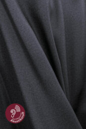 Bricoflor Blackout Curtain With Concealed Loops  - Grey - 2,45 X 1,40 M - Plain - thumbnail 5