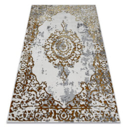 RugsX Carpet Allure 1961 Ornament, Frame - Structural, Stylish, Glamour Gold White 200X290 Cm - thumbnail 4