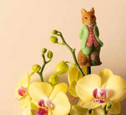 Jardinopia Beatrix Potter Mr. Tod Cane Or Stake Topper (Ccbp0009C) - L4.5 X W4.5 X H9 Cm - thumbnail 4