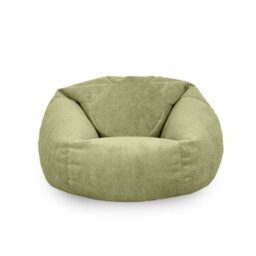 rucomfy Beanbags Rucomfy Indoor Classic Velora Adult Bean Bag Chair - Green Large Bean Bag Seat - thumbnail 4