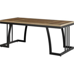 Large Metal Frame Executive Office Desk