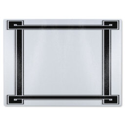 Benjamin Tate Design Greek Frame Glass Chopping Boarddesigner Style - thumbnail 1