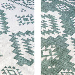 The Rugs Dynamic Reversible Indoor & Outdoor Rug Polypropylene Oriental Rug In Green - thumbnail 3