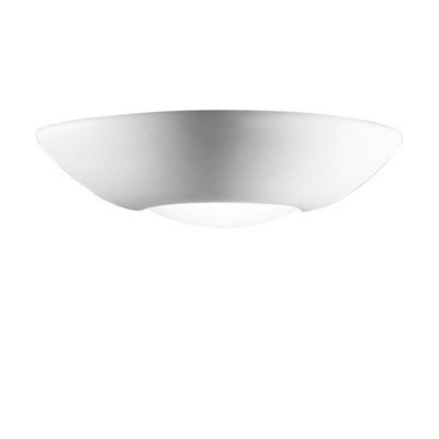 Luminosa Lighting Luminosa Casablanca Lifestyle Ceramics Plaster Wall Light White, 1X R7S - image 1