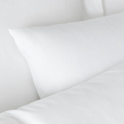 Bianca Fine Linens 180 Thread Count Egyptian Cotton Standard 50X75Cm Pack Of 2 Pillow Cases With Envelope Closure White - thumbnail 2