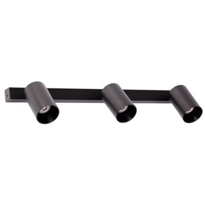Luminosa Lighting Luminosa Stan Wall Lamp/ Ceiling Lamp Black 3X Gu10 - image 1