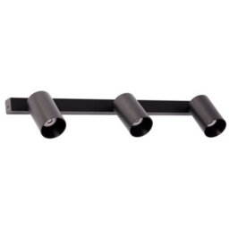 Luminosa Lighting Luminosa Stan Wall Lamp/ Ceiling Lamp Black 3X Gu10 - thumbnail 1