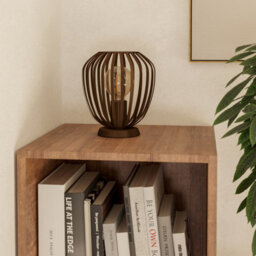 Eglo Espinal Brown Steel Contemporary Table Lamp - thumbnail 2