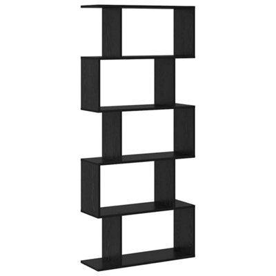 Berkfield Modern Bookcase Brown 70 X 24 X 161Cm Engineered Wood - image 1