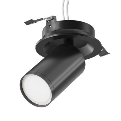 Luminosa Lighting Luminosa Focus S Recessed Downlight Black 1Xgu10