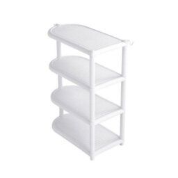 44X24.5X58.5Cm Slim Shoe Rack Vertical Hallway Shoe Tower Storage Organizer Stand - thumbnail 4