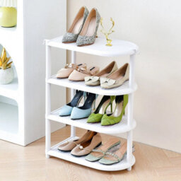 44X24.5X58.5Cm Slim Shoe Rack Vertical Hallway Shoe Tower Storage Organizer Stand - thumbnail 3