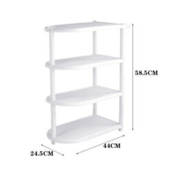 44X24.5X58.5Cm Slim Shoe Rack Vertical Hallway Shoe Tower Storage Organizer Stand - thumbnail 2