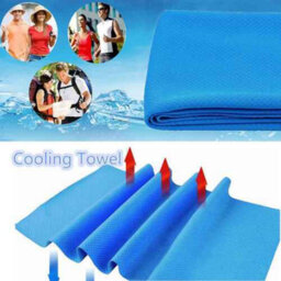 Cooling Towel Instant Cooling Neck Wrap Microfibre Sports Towel 2 Pack - thumbnail 3